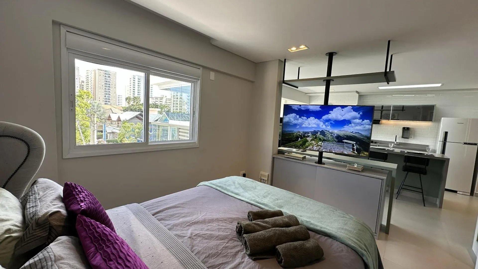 Studio De Alto Padrao No Jardim Aquarius Sao Jose dos Campos Apartment